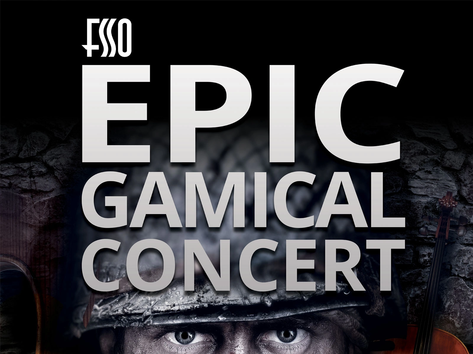 FSSO Epic Gamical Consert Poster design - FFSO Epic Gamical Poster Design