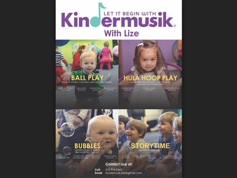 Kindermusiek with Lize Poster design - Poster design 0