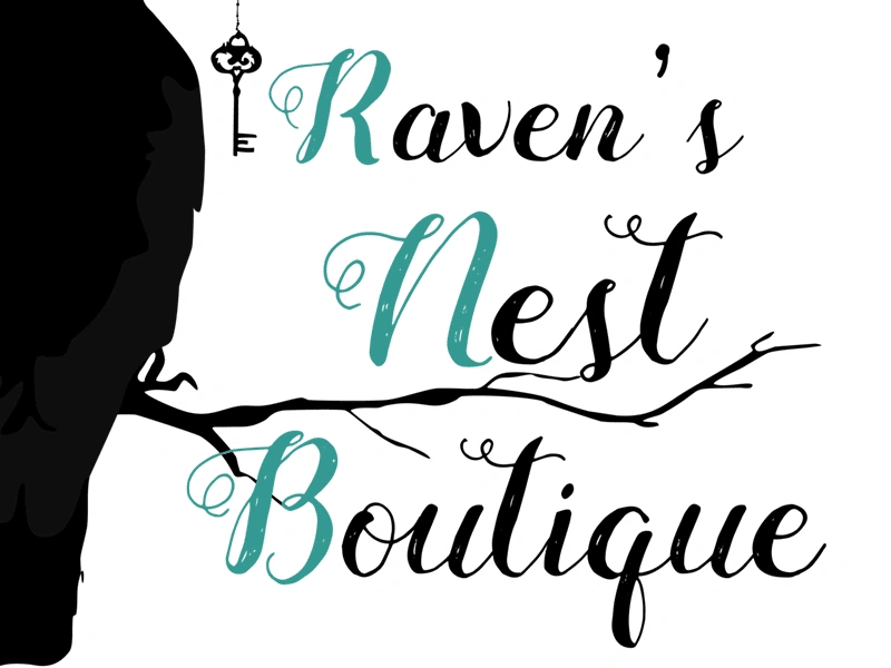 Ravens Nest Boutique Logo Design - ravens nest logo 03