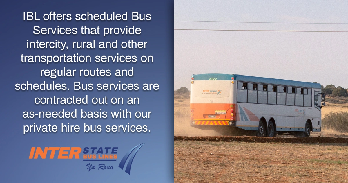 Interstate Bus Lines Social Media Images