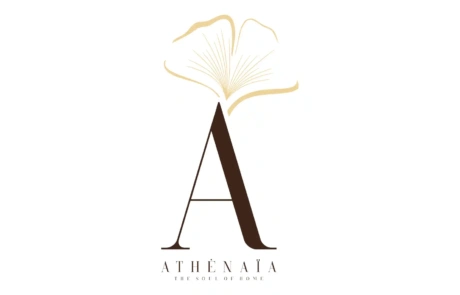 Athenaia Logo Design Wordmark Athenaia Soul of Home