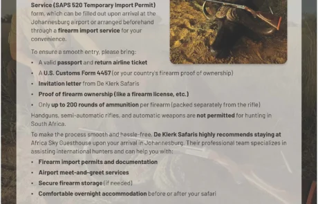 Professional Brochure Design - De Klerk Safaris Case Study - De Klerk Safaris Brochure A4 2026 Page 06