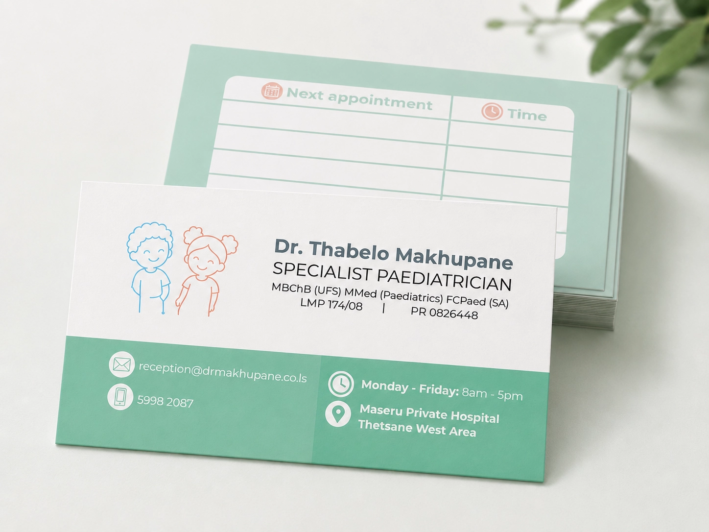Professional Medical Business Card Design